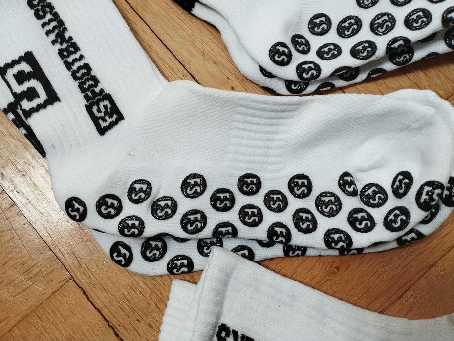 Skarpety piłkarskie Footballsocks białe 5 par
