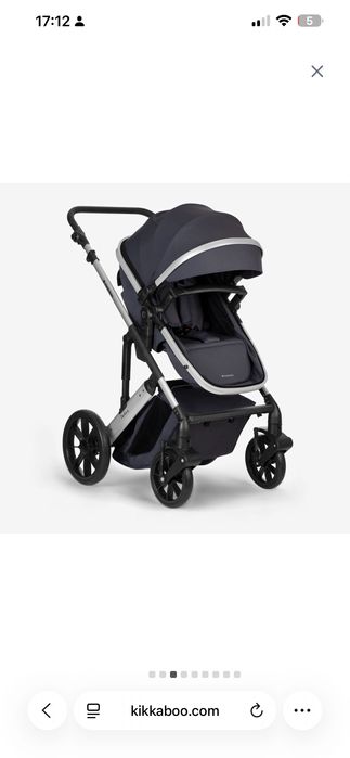 Carrinho 3 em 1 bebé