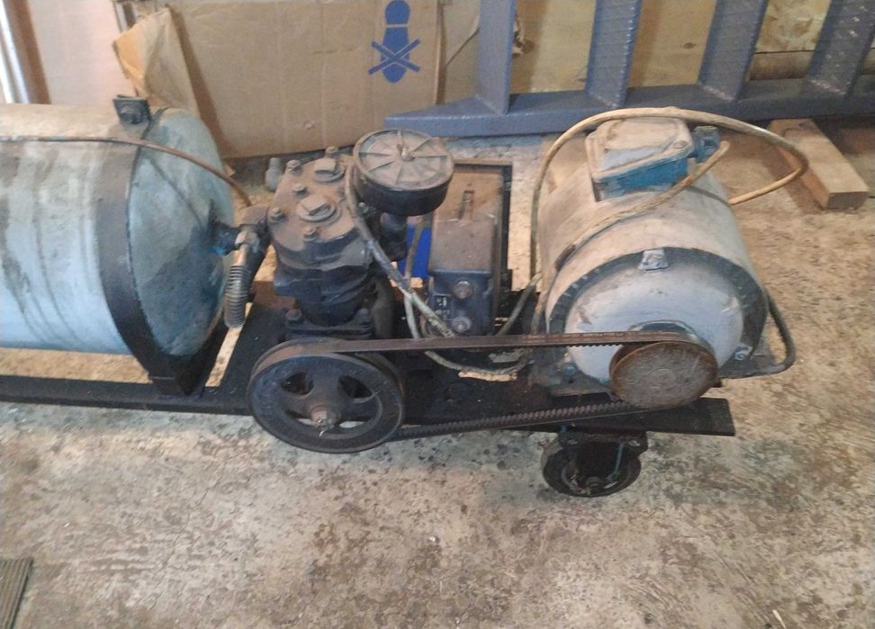 Компрессор воздушный самодельный