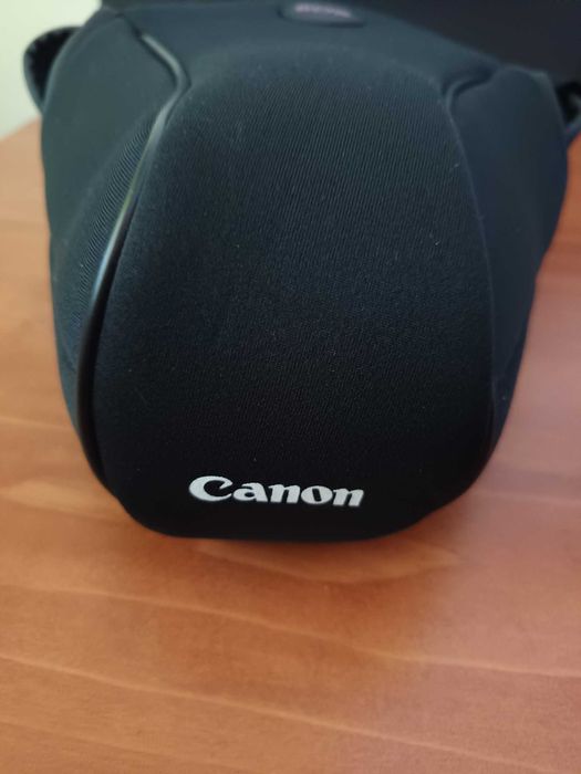 Bolsa portátil de neopreno para câmara e lente zoom