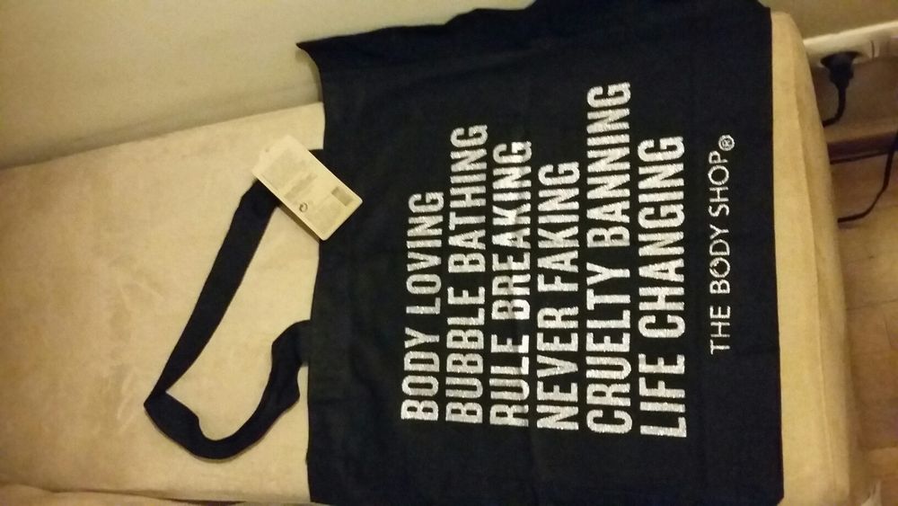 Sacos ecológicos 100% algodão The Body Shop (vários modelos )