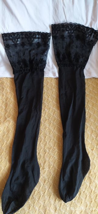 Pończochy samonośne włoskie