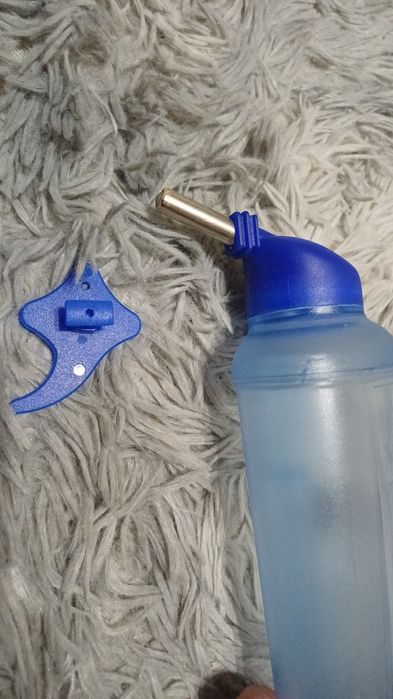 Поїлка для гризунів в клітку 500 ml (пластик/метал)