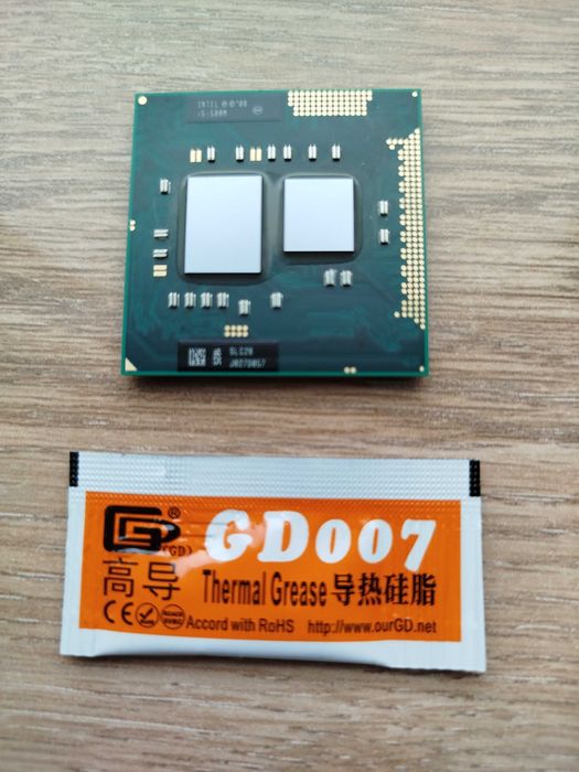 Процесор Intel® Core™ i5-580M, 3 Mb Cache, 2 ядра 2.667 GHz.