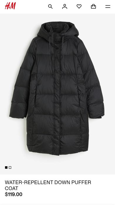 Куртка пуховик H&M