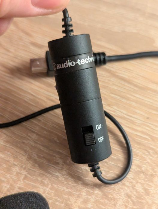 Всеспрямований петлічний мікрофон Audio-Technica ATR3350 SYNCO Lav-S6