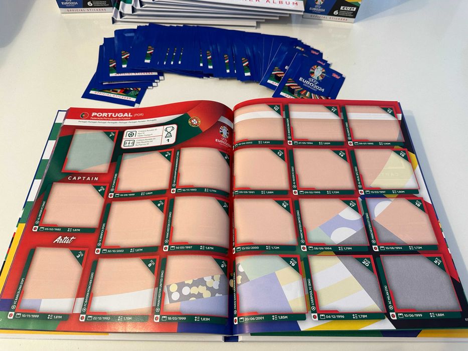 Vendo Cromos do Euro 2024 *TOPPS* (460 diferentes)