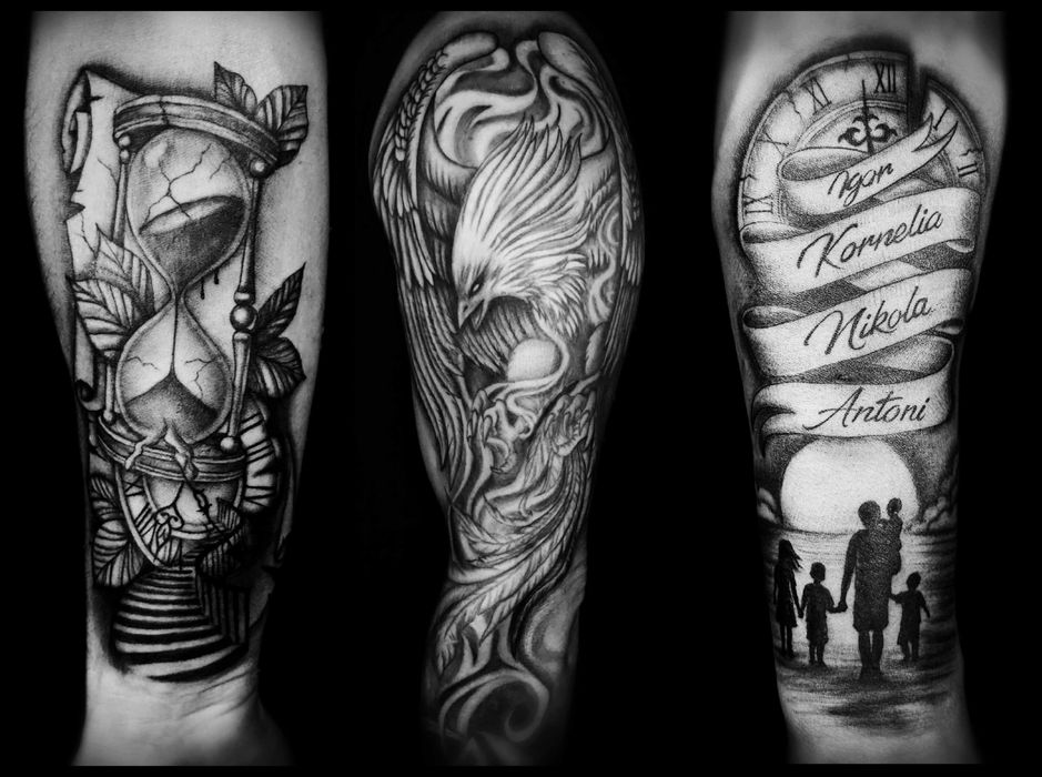 Tatuaże Legnica / Indywidualne Projekty od 150 zł / Szybkie Terminy