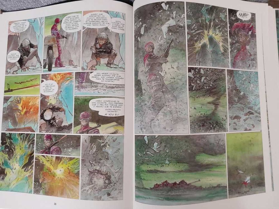 Nove livros da coleção Jeremiah,