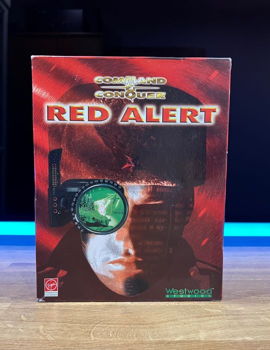 Command & Conquer Red Alert (PC EN 1996) BIG BOX premierowe wydanie
