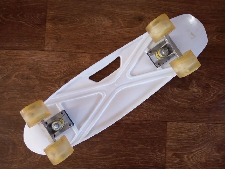 Скейт Пеніборд круїзер "Best Board" з ручкою і антиковзаючою поверхнею