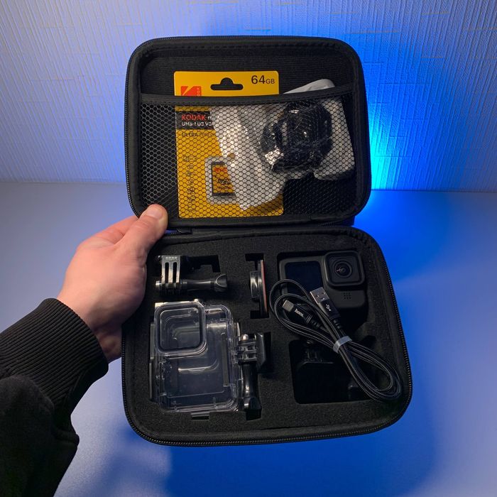 01611 GoPro Hero 9 Black Екшн камера гоу про екшен камера го про бу