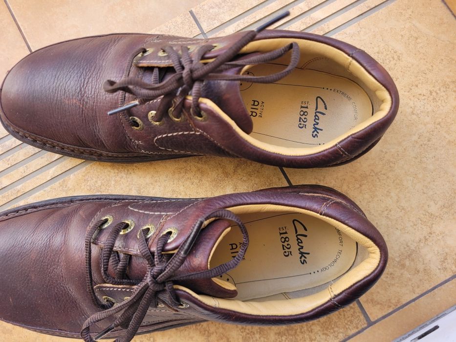 Nowe skórzane buty Clarks 44,5