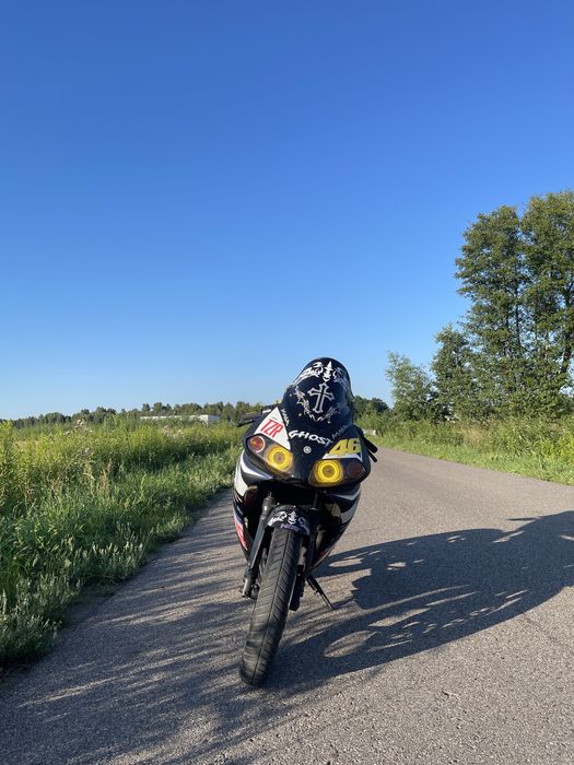 yamaha tzr 50 po swapie na silnik kawasaki ninja 250r