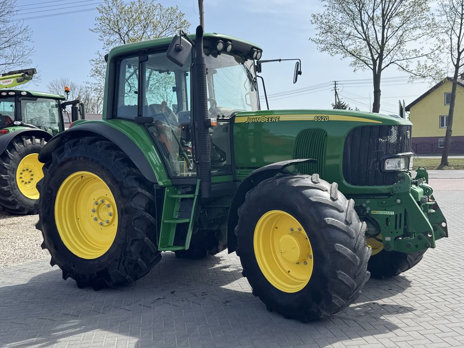 Ciągnik JOHN DEERE 6520 z TURBO - 6820, 6920 TUZ, WOM, Pełzaki, TLS