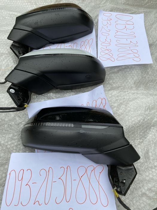 Зеркало Audi Q5 Q7 4M Q8 Tiguan Golf7 Passat B8 A3 A4 B9 A5 A6 A7 A8