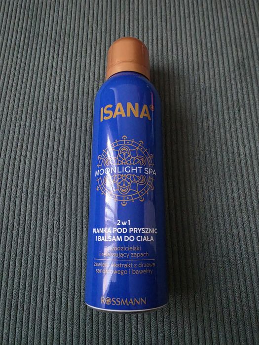 Isana Pianka pod prysznic i balsam do ciała, 2w1, Moonlight Spa 200 ml
