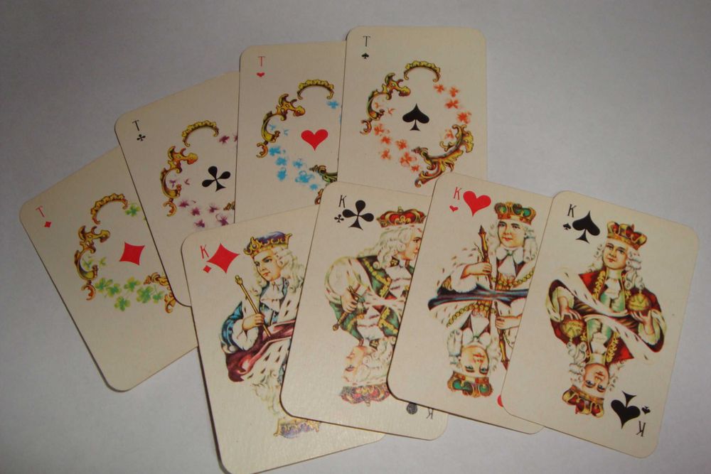 Игральные карты Пасьянсные, 1988 г.