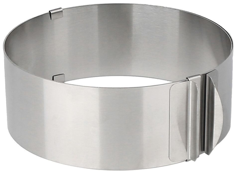 Obręcz Opaska Do Tortów Ciast Z Regulacją Średnicy 16-30 cm wys. 8 cm