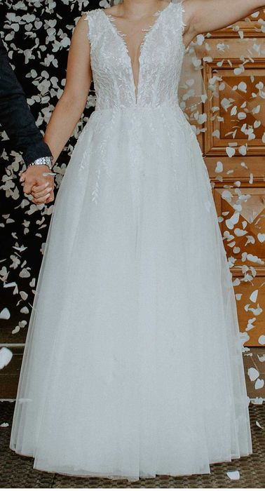 Suknia ślubna biała