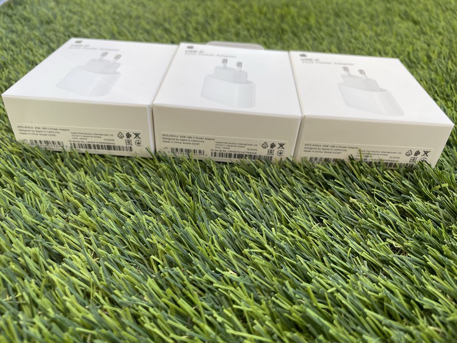Carregador Apple USB-C 20W Novo Selado para iPhone e iPad