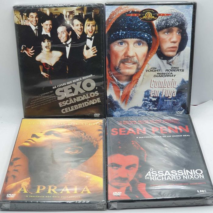 Lote 5/4 - Pack de 18 Filmes Novos e Selados em DVD - Ref.VI