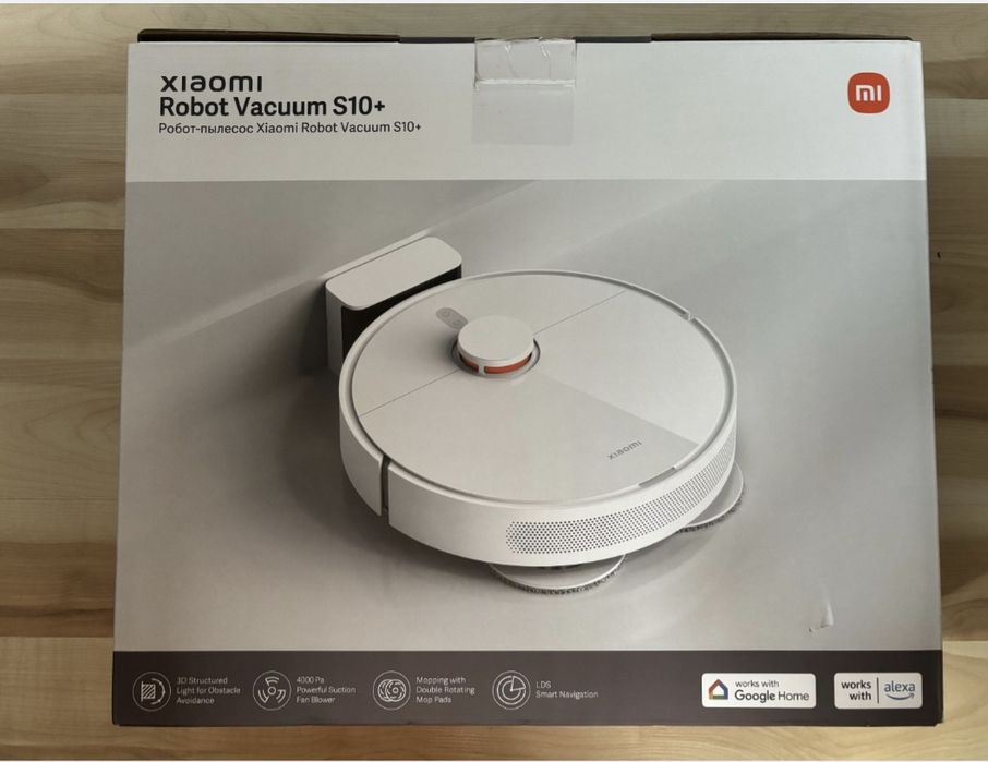 Xiaomi Robot Vacuum S10+ nowy samojezdny odkurzacz mopowanie gwarancja