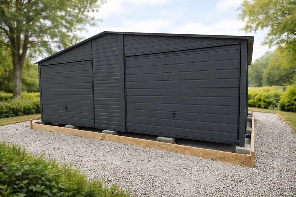 Garaż blaszany garaż blaszak garaże 7x5 6x6 5x7 profil premium blaszak