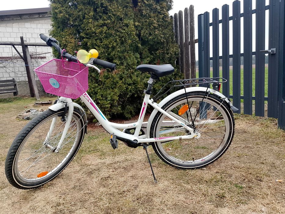 Sprzedam rower 24 całe dla dziewczynki