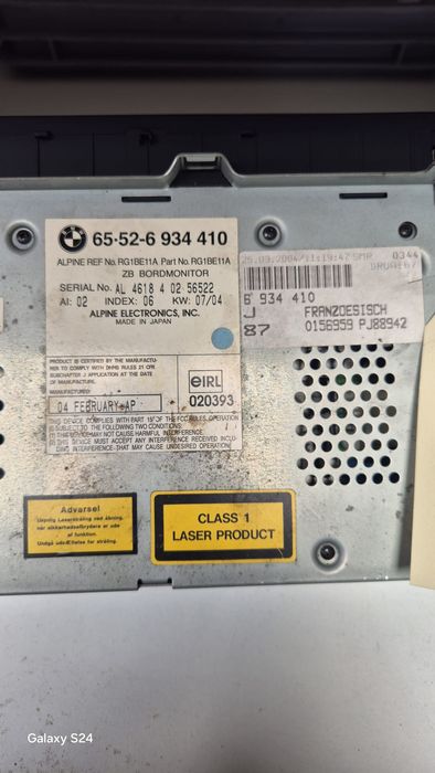 Autoradio ecrã multifunções BMW 3 E46