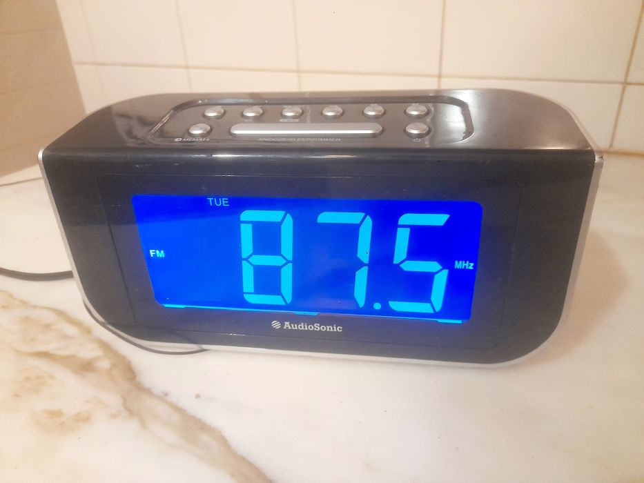 Rádio Depertador AudioSonic