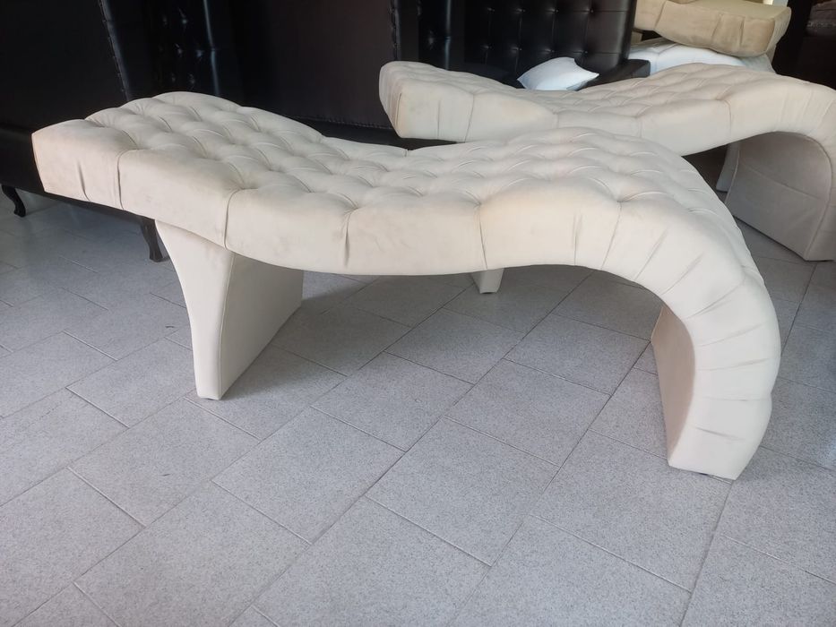 Maca / marquesa para esteticista, 170x60cm, bege