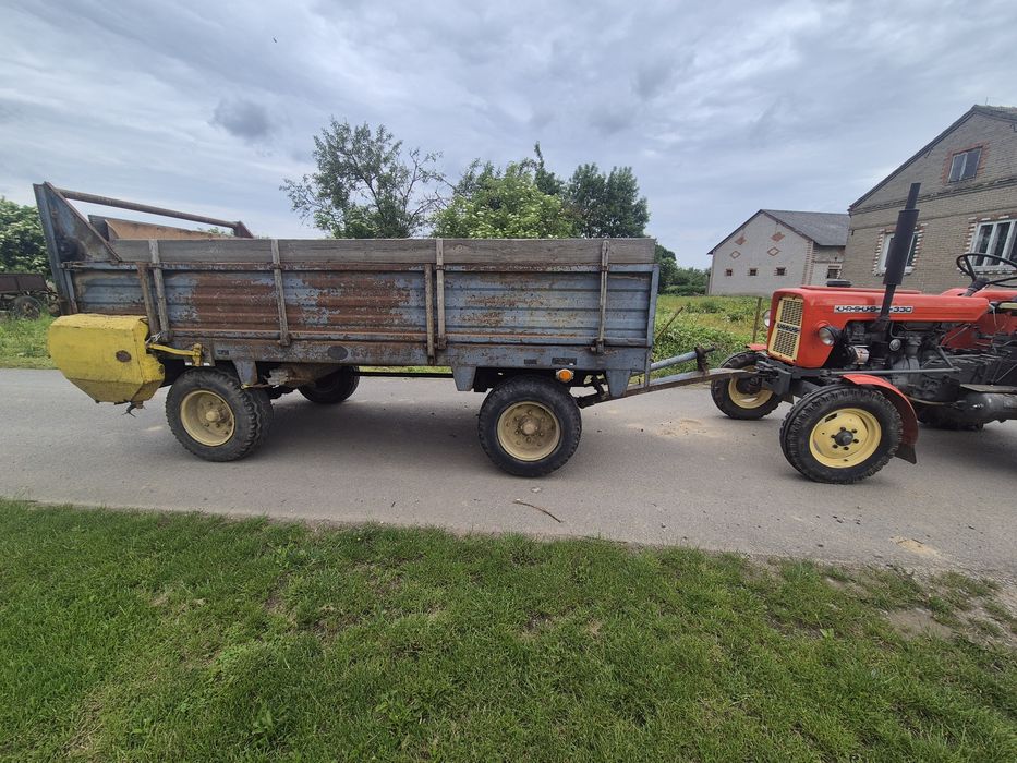 Rozrzutnik obornika dwuosiowy czarna białostocka 4T