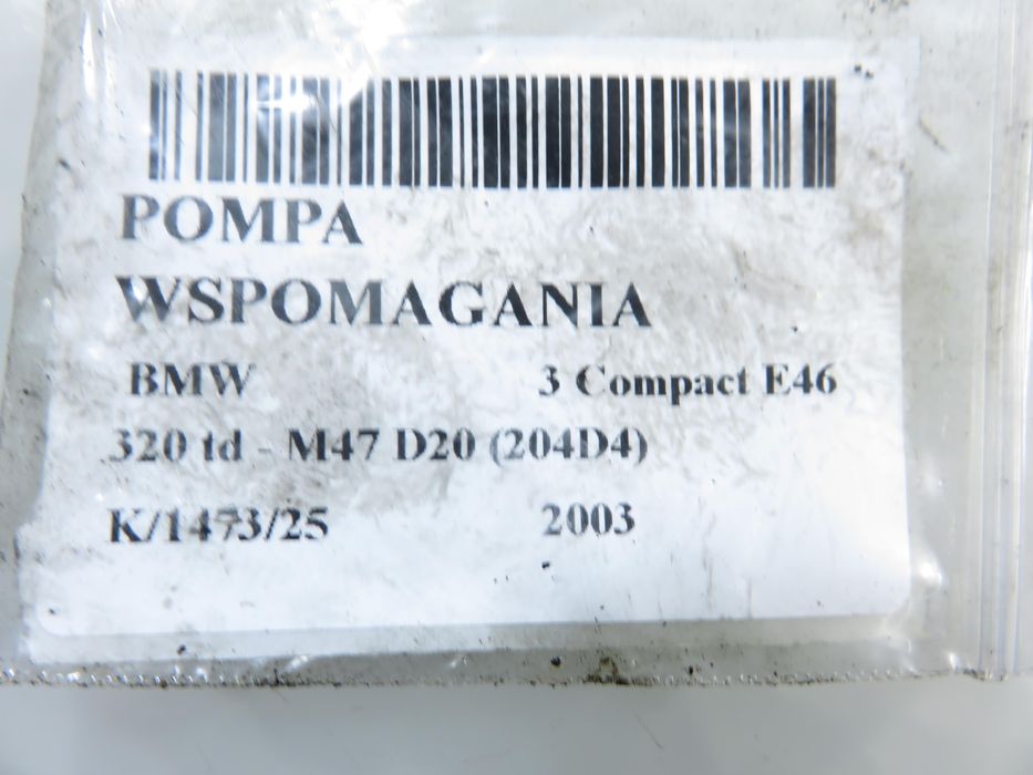 Pompa Wspomagania Bmw 3 Compact E46 320 Td 150 - M47 D20