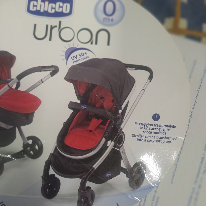 Capota + redutor Chicco Urban