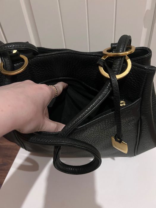 Skórzana torebka stan idealny!