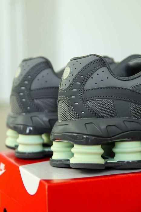 Мужские кроссовки Nike Shox Ride 2 Anthracite/Jade Horizon-Iron Grey.
