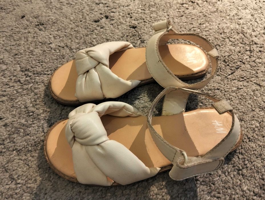 sandałki dziewczęce H&M rozmiar 30