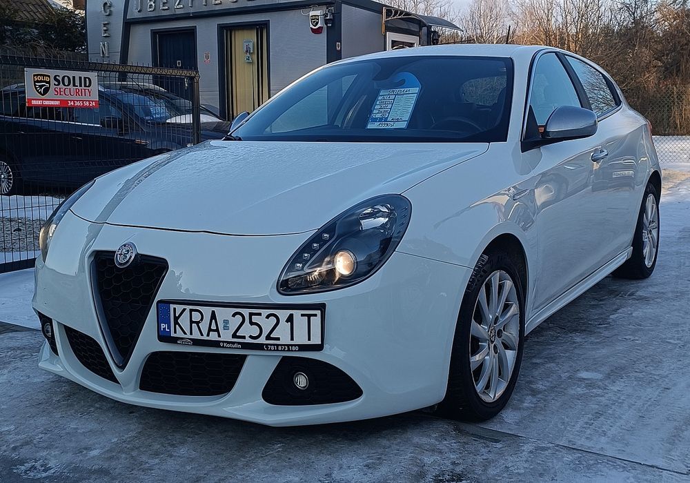 Alfa Romeo Giulietta 1.4 T 120 KM# SKÓRA # Czarna podsuwitka #