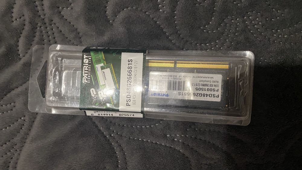 Оперативна пам’ять Patriot SODIMM DDR4-2666 8gb