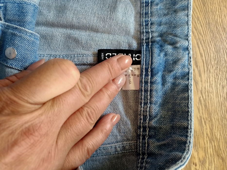 Mini spódniczka jeansowa H&M