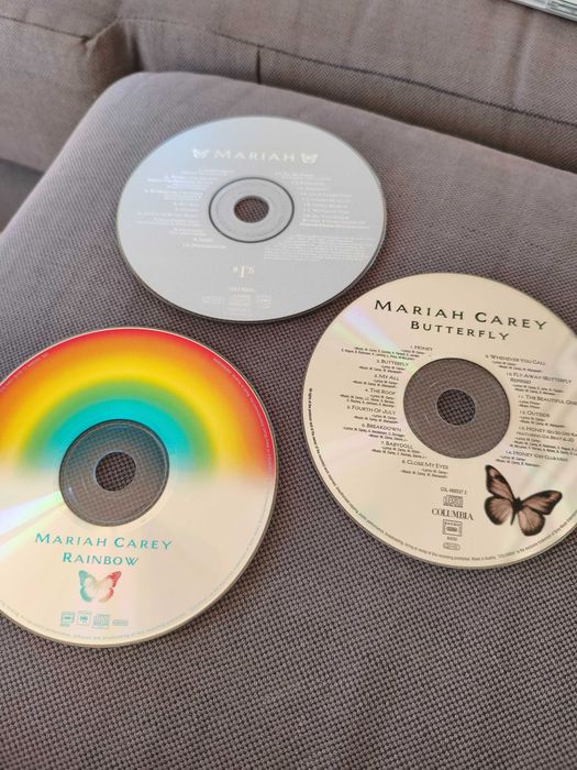 Mariah Carey 3 CD rainbow, butterfly, #1s