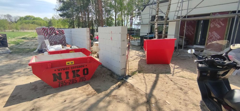 NIKO Wywóz Odpadów Gruzu Kontenery Strzelce Kraj +30KM! NAJTANIEJ!