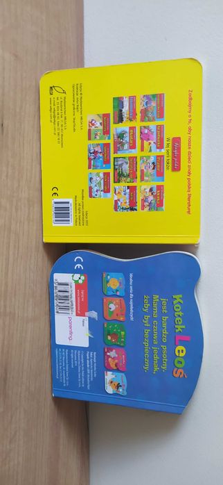 Książeczki dla najmłodszych „Pranie” i „Kotek Leoś”