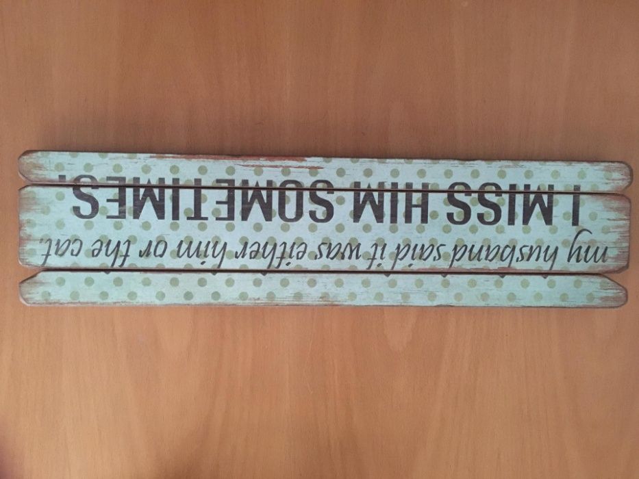 Decorative Board/Plaque – The Black Cat Shop64738331187201120