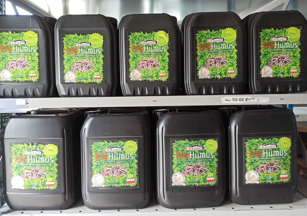 Dżohumus BIOHUMUS nawóz naturalny 100% organiczny 1l, 5l, 10l, 20l