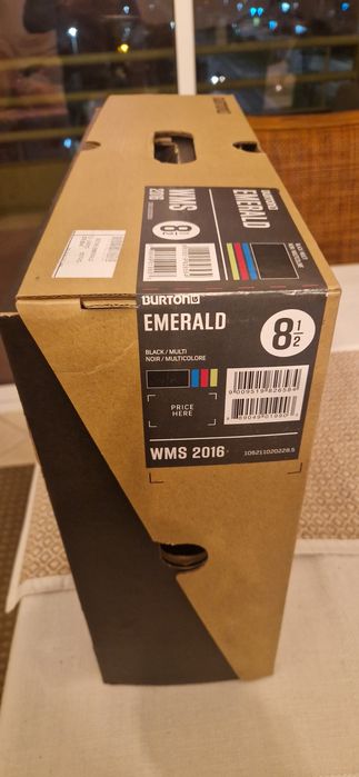 Botas Snowboard Mulher Burton Emerald – Confortáveis – Tamanho 40.5