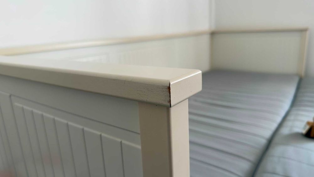 Cama HEMNES indiv/dupla c/3 gav/2 colchões, branco/Ågotnes firme, 80x200 cm