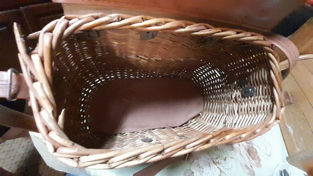 Stary koszyczek torebka z PRL u