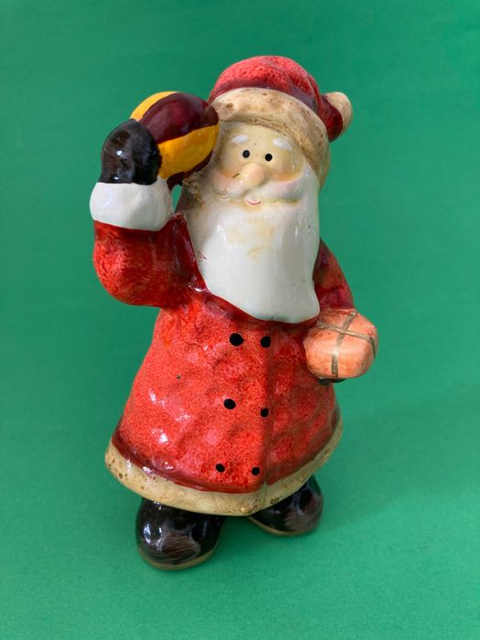 Pai Natal Decorativo em cerâmica